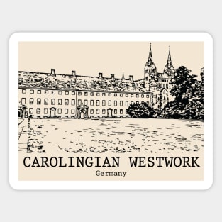 Carolingian Westwork - Germany Magnet